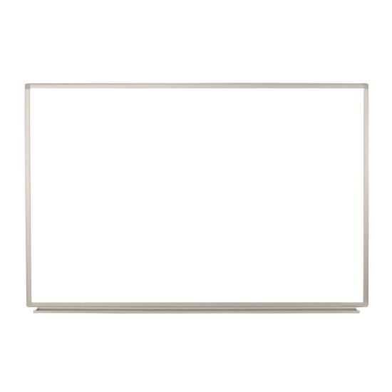 Wall-Mounted Magnetic Whiteboard, 36" x 24", White Surface, Silver Aluminum Frame1