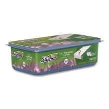 Sweeper TRAP + LOCK Wet Mop Cloth, 8 x 10, White, Lavender Scent, 24/Pack1