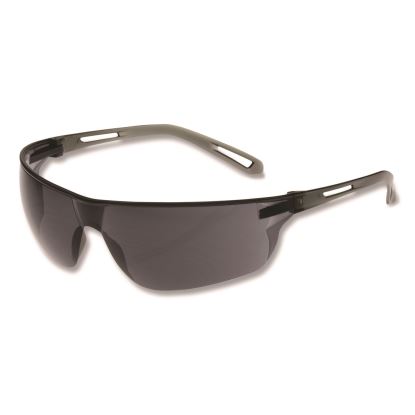 Zenon Z-Lyte Safety Glasses, Gray Frame, Gray Lens1