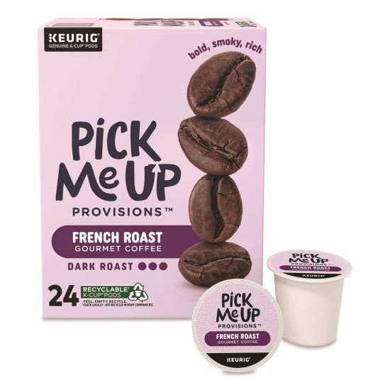 French Roast Coffee K-Cups, 24/Box1