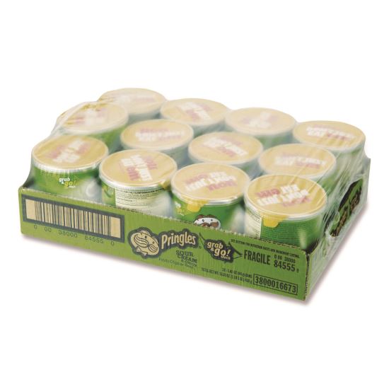 Grab and Go sour Cream and Onion Crisps, 1.4 oz Cans, 12/Box1