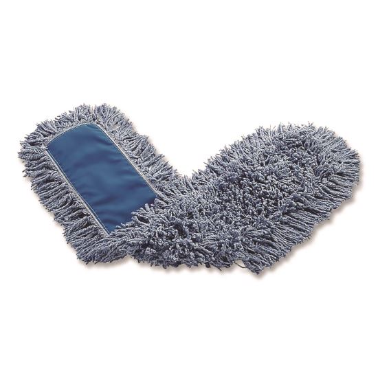 Dust Mop Head, Synthetic Blend, 48" Width, Blue1