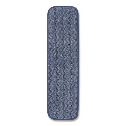 Microfiber Wet Mop Pad, 18", Blue1