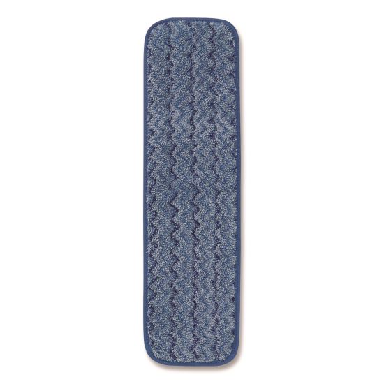 Microfiber Wet Mop Pad, 18", Blue1