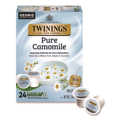 Tea K-Cups, Pure Camomile, 0.11 oz, 24/Box1