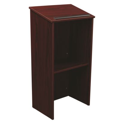 Full Floor Lectern, 23 x 16 x 46.5, Mahogany1