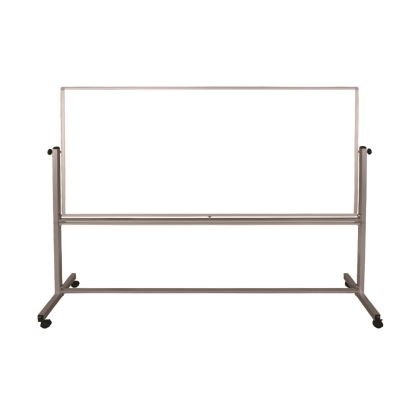 Mobile Magnetic Whiteboard, 96" x 40", White Surface, Silver Aluminum Frame1