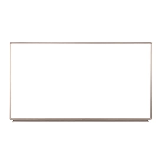 Wall-Mounted Magnetic Whiteboard, 72" x 40", White Surface, Silver Aluminum Frame1