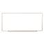 Wall-Mounted Magnetic Whiteboard, 96" x 40", White Surface, Silver Aluminum Frame1