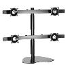 Chief Widescreen Quad Monitor Table Stand monitor mount / stand Desk Black1