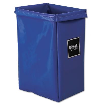 Hamper, Hamper Bag Only, Vinyl, 30 gal, 15w x 16d x 30h, Blue1