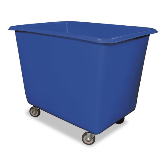 Poly Truck, (16-Bushel) 19.91 cu ft, Galvanized Steel/Polyethylene, Blue/Gray1