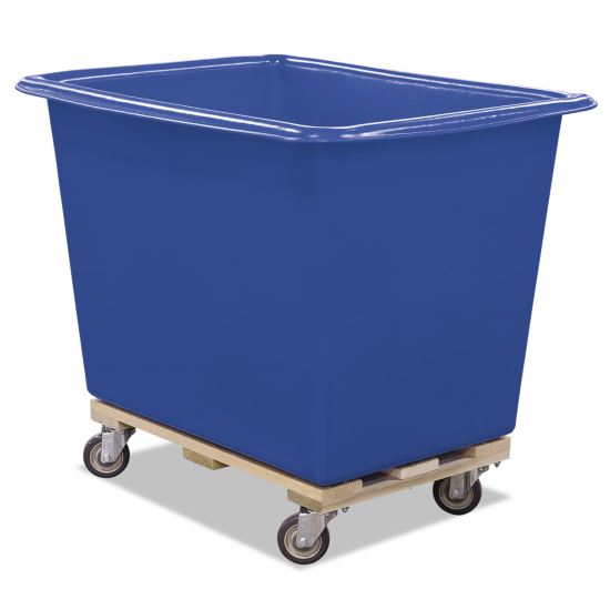 Poly Truck, (6-Bushel) 7.47 cu ft, Kiln-Dried Hardwood/Polyethylene, Blue/Natural1