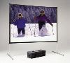 Da-Lite Fast-Fold® Deluxe Screen System Net Picture Area: 85" x 115" projection screen1