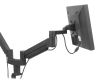 Ergotech Group 7Flex-DUAL-ETUS-104 monitor mount / stand 32" Desk Black4