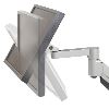 Innovative Office Products 7500 monitor mount / stand Desk Silver2