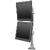 Innovative Office Products 9136-D monitor mount / stand Desk Silver1