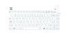 Man & Machine Slim Cool keyboard Medical USB AZERTY US International White1