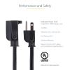 StarTech.com PAC101 power cable Black 12" (0.304 m) NEMA 5-15P NEMA 5-15R5