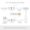 StarTech.com RJ45SPLITTER network splitter Gray6