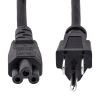 StarTech.com PXT101NB3S power cable Black 70.9" (1.8 m) NEMA 5-15P C5 coupler4