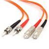 StarTech.com FIBSTSC1 InfiniBand/fibre optic cable 39.4" (1 m) ST SC Orange1