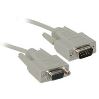 C2G DB9 M/F Extension Cable, Beige 10ft serial cable 35.8" (0.91 m)1