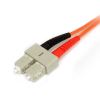 StarTech.com FIBLCSC5 InfiniBand/fibre optic cable 196.9" (5 m) LC SC Orange3