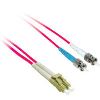 C2G 2m LC/ST Duplex 9/125 Single-Mode Fiber Patch Cable InfiniBand/fibre optic cable 78.7" (2 m) Red1