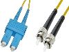 Oncore 1m 9/125 Singlemode Duplex InfiniBand/fibre optic cable 39.4" (1 m) SC ST Yellow1