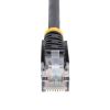 StarTech.com 45PATCH100BK networking cable Black 1200.8" (30.5 m) Cat5e U/UTP (UTP)4