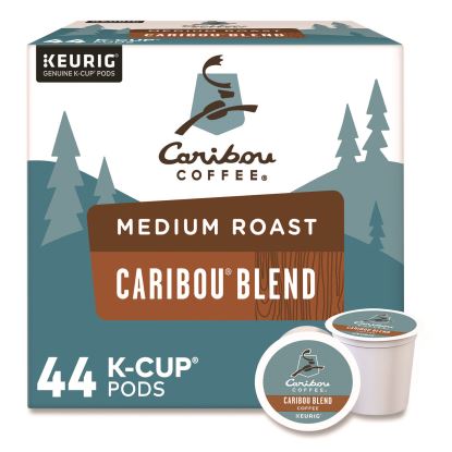 Caribou Blend Coffee K-Cups, 0.4 oz, 44/Box1