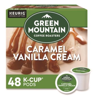 Caramel Vanilla Cream Coffee K-Cups, 0.33 oz, 48/Box1