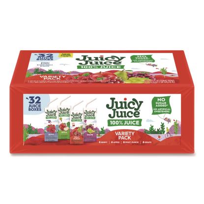 Juice Box Variety Pack, Assorted Flavors, 6.75 oz Box, 32/Carton1