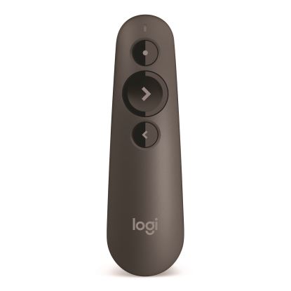 R500 Laser Presentation Remote, Class 1, Projects 65 ft, Gray1