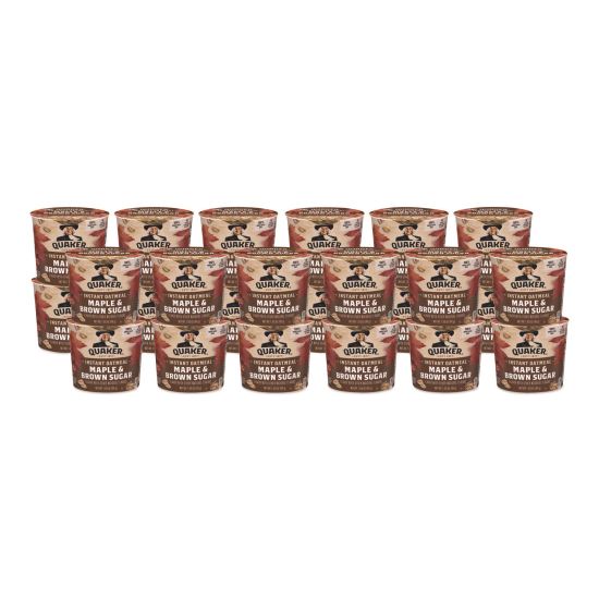 Instant Oatmeal, Maple Brown Sugar, 1.69 oz Packet, 24/Carton1