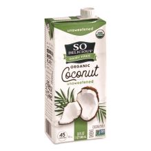 Coconut Milk, Unsweetened, 32 oz Aseptic Box1