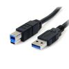 StarTech.com USB3SAB6BK USB cable USB 3.2 Gen 1 (3.1 Gen 1) 70.9" (1.8 m) USB A USB B Black1