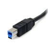 StarTech.com USB3SAB6BK USB cable USB 3.2 Gen 1 (3.1 Gen 1) 70.9" (1.8 m) USB A USB B Black2