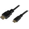 StarTech.com HDMIACMM1 HDMI cable 11.8" (0.3 m) HDMI Type A (Standard) HDMI Type C (Mini) Black1