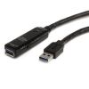 StarTech.com USB3AAEXT10M USB cable USB 3.2 Gen 1 (3.1 Gen 1) 393.7" (10 m) USB A Black1