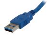 StarTech.com USB3SEXT1M USB cable USB 3.2 Gen 1 (3.1 Gen 1) 39.4" (1 m) USB A Blue3