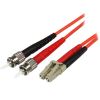 StarTech.com 50FIBLCST5 InfiniBand/fibre optic cable 196.9" (5 m) LC ST Red1