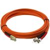 StarTech.com 50FIBLCST5 InfiniBand/fibre optic cable 196.9" (5 m) LC ST Red2