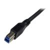 StarTech.com USB 3.0A - USB 3.0B, 1m USB cable USB 3.2 Gen 1 (3.1 Gen 1) 39.4" (1 m) USB A Micro-USB B Black4