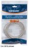 Intellinet 340373 networking cable Gray 39.4" (1 m) Cat6 U/UTP (UTP)4