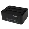 StarTech.com SATDOCK2REU3 media duplicator HDD/SSD duplicator Black 1 copies6