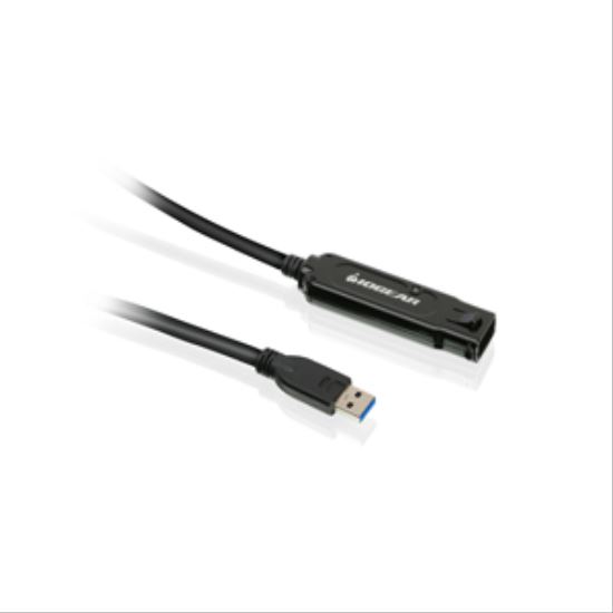 iogear GUE310 USB cable USB 3.2 Gen 1 (3.1 Gen 1) 393.7" (10 m) USB A Black1