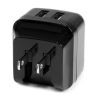 StarTech.com USB2PACBK mobile device charger Mobile phone, Smartphone, Tablet Black AC Indoor3