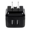 StarTech.com USB2PACBK mobile device charger Mobile phone, Smartphone, Tablet Black AC Indoor4